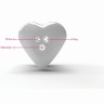 Вибромассажёр MYSTIM Heart's Desire, розовый 46539